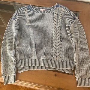 High end designer sweater.